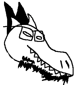 232005 - soybooru.com - 1soyjak bald closed_mouth crimsonvoidhydra1488 deformed dragon dragonjak dragonjak_(old) glasses long_neck not_oc open_eyes reptile stubble transparent_background uncolored_skin.png