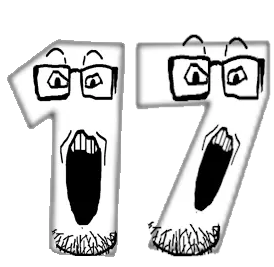 markiplier soyjak, numberjaks, 17, 2soyjaks, glasses, looking at you, number, open mouth, stubble, transparent background