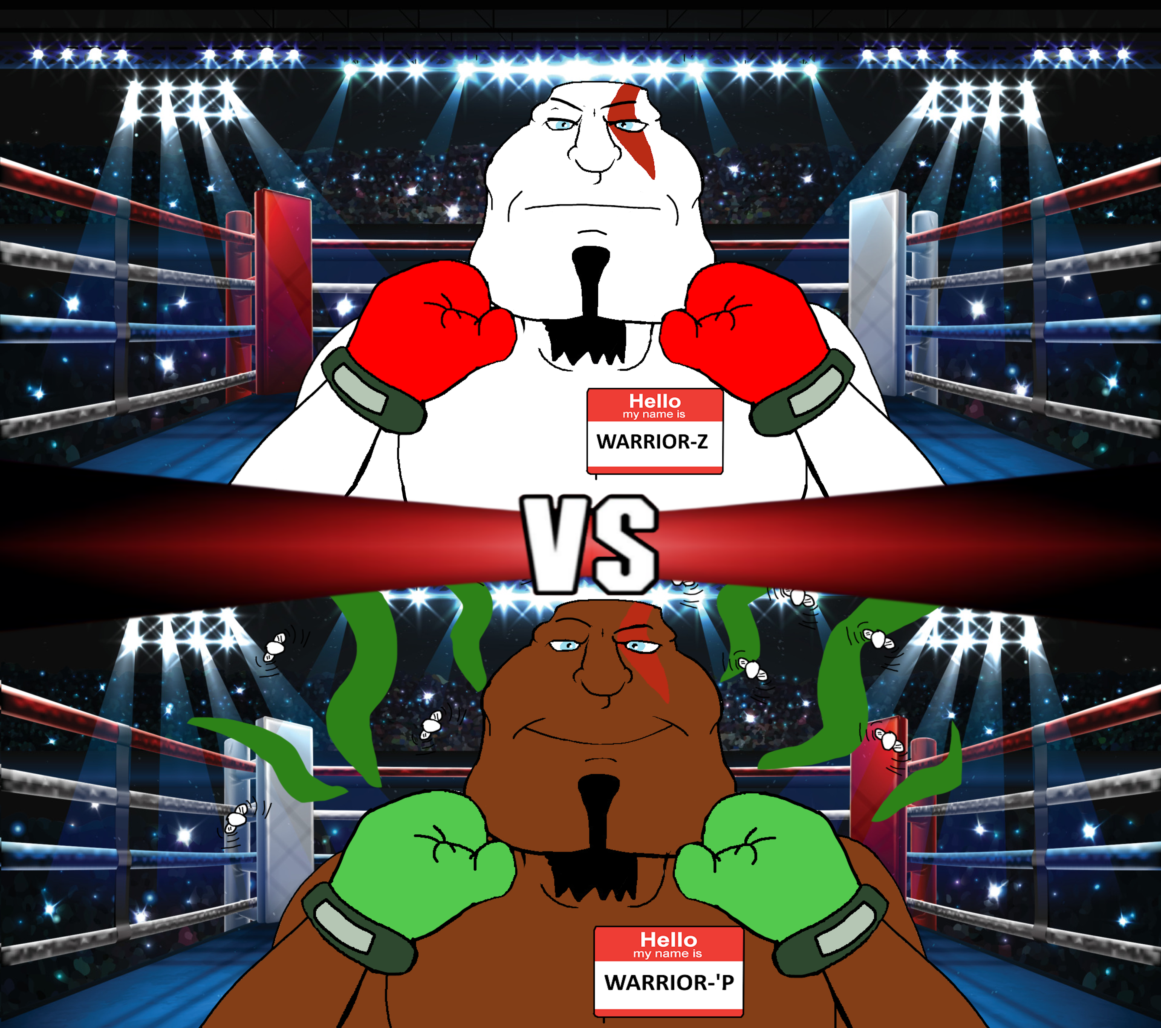 meximutt, mexiaryan, mexiaryan front, aryan, 2panel, 2soyjaks, a10 eyes, animal, bald, beard