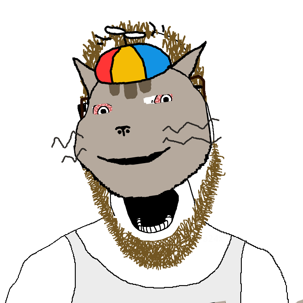 cobson, gapejak, massjak, massmeowjak, wholesome soyjak, coomerjak, animal, animal ears, balding, beard