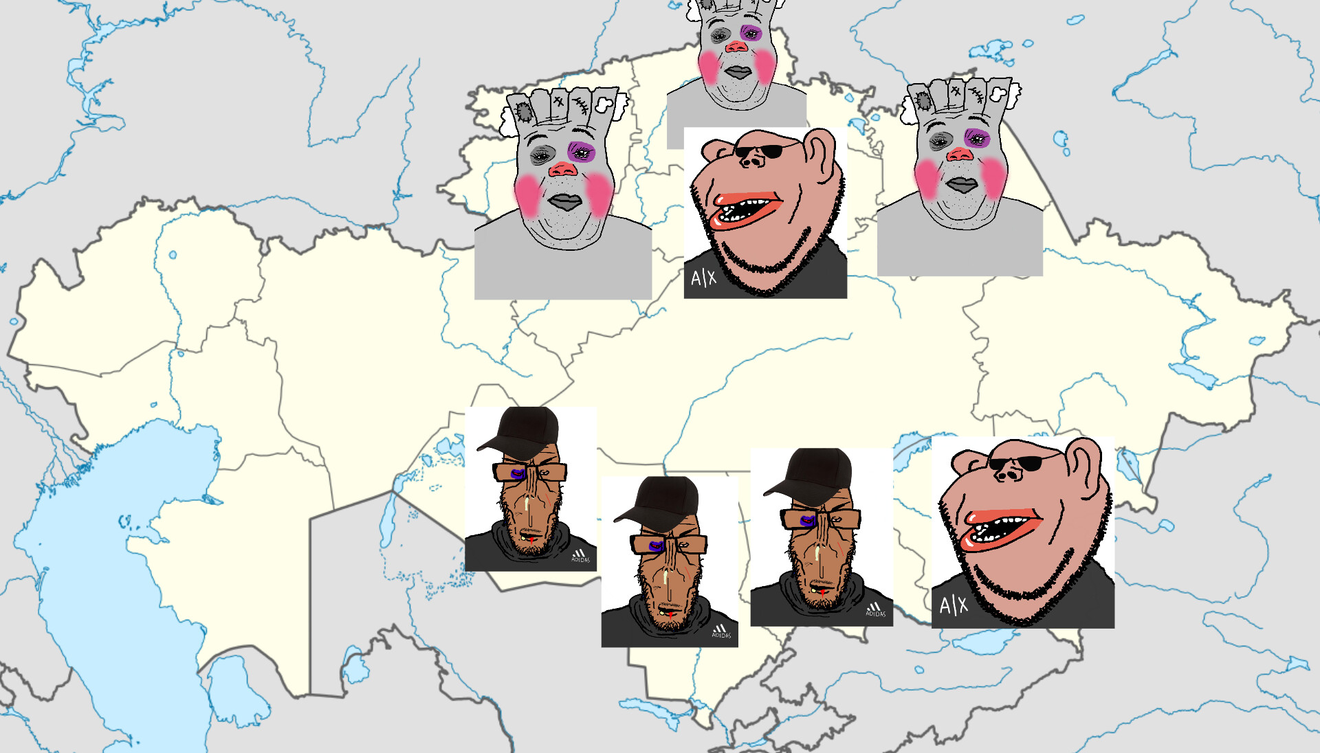 150 kazakhstan get o algo Mambets as euromutts and vip qazaqs as amerimutts