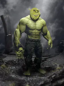 Gapealien soyjak disguise hulk.png