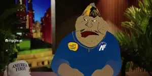 groyper, pepe, meximutt, america first, animated, brown skin, clothes, fat, nick fuentes, obese