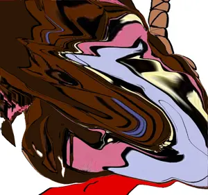 bernd, black skin, brown hair, christian, christianity, crying, distorted, eyebrows, front view, hair