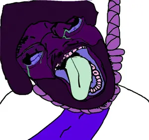 bernd, black skin, brown hair, christian, christianity, crying, distorted, eyebrows, front view, hair