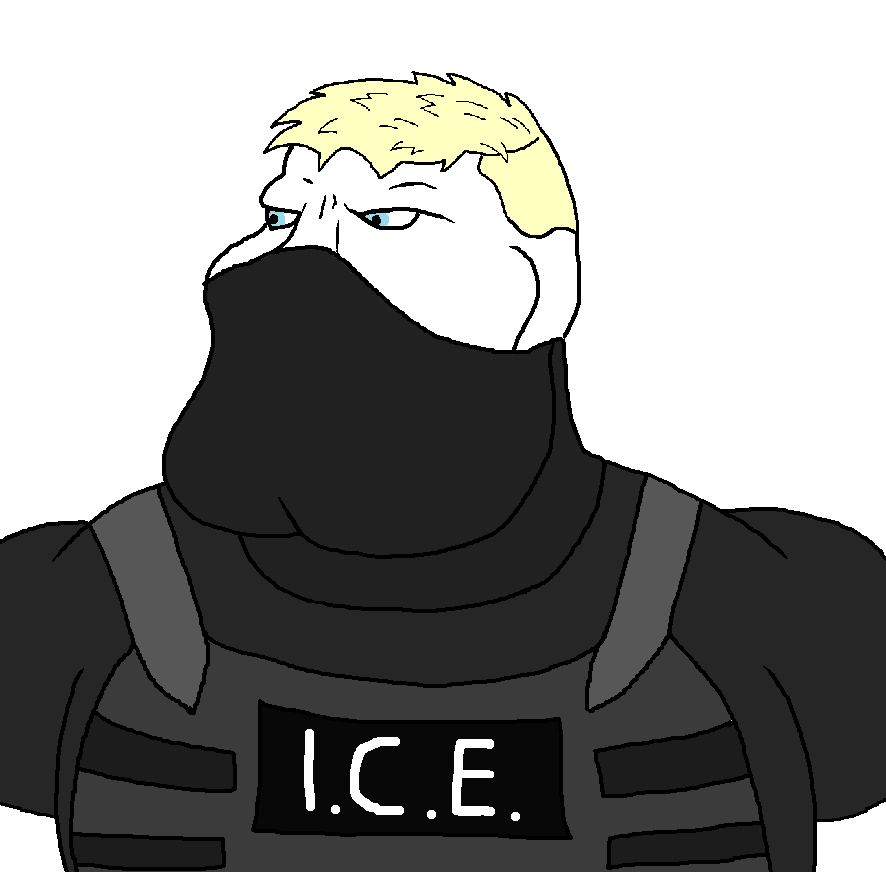 tacoblimp, mexigemmy, agent, blonde hair, blue eyes, bulletproof vest, clothes, fed, glowing, green skin