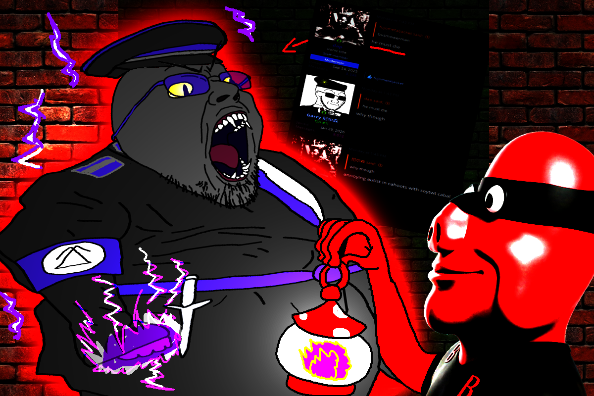 >"you DARE BRING LIGHT TO MY LAIR!? YOU MUST DIE!"