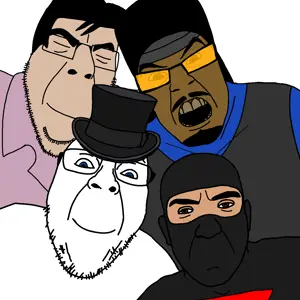 bernd, chudjak, cobson, feraljak, afro, black hair, brown skin, fat, glasses, hair