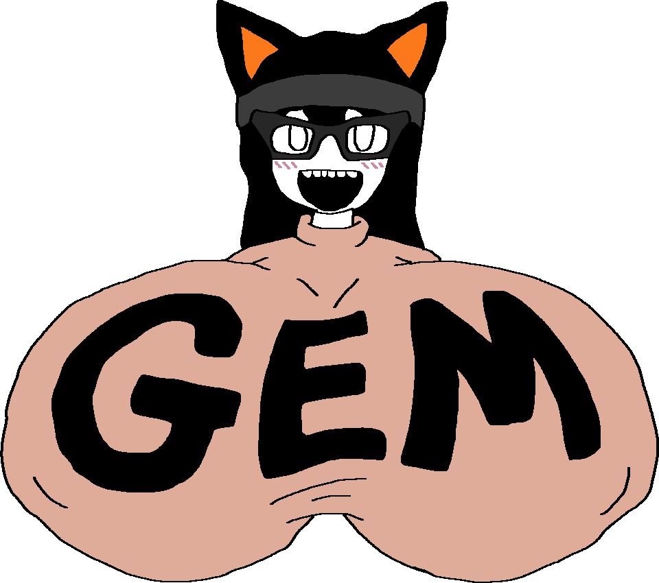 soytan, tama, 1soyjak, big breasts, black hair, breasts, cat ears, catgirl, ear, ears