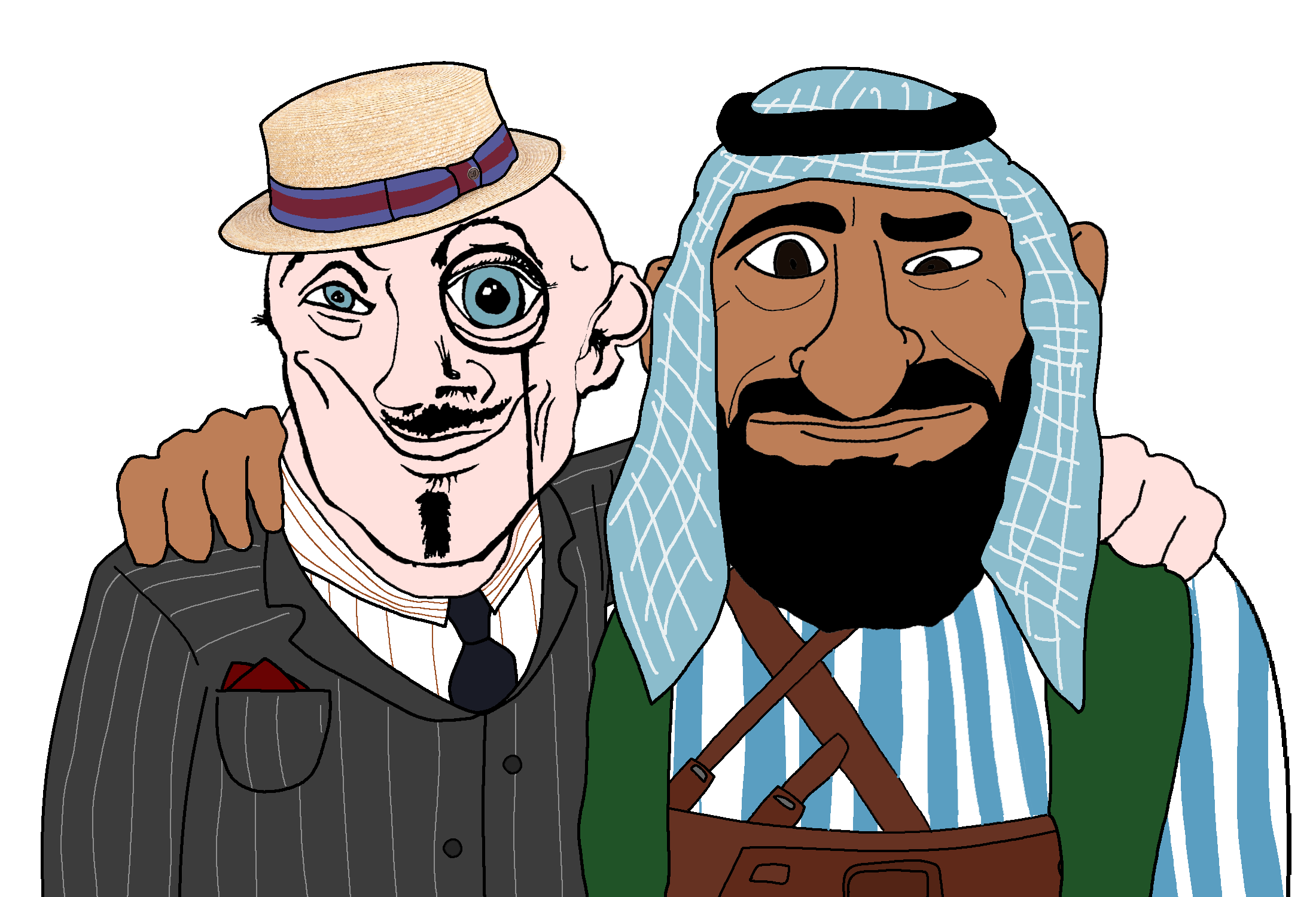 danny yn, mubarak, mineral inspecteur, no more brother wars, 2soyjaks, arab, beard, black hair, blue eyes, british