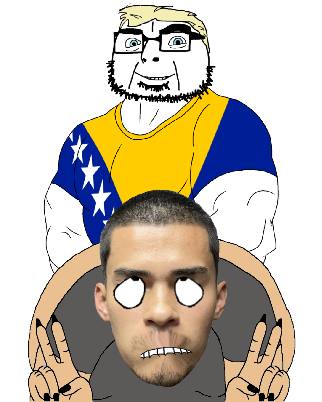 cobson, meximutt, mexiwhore, olgolstein, aryan, a10 eyes, blue eyes, brown skin, buff, fat