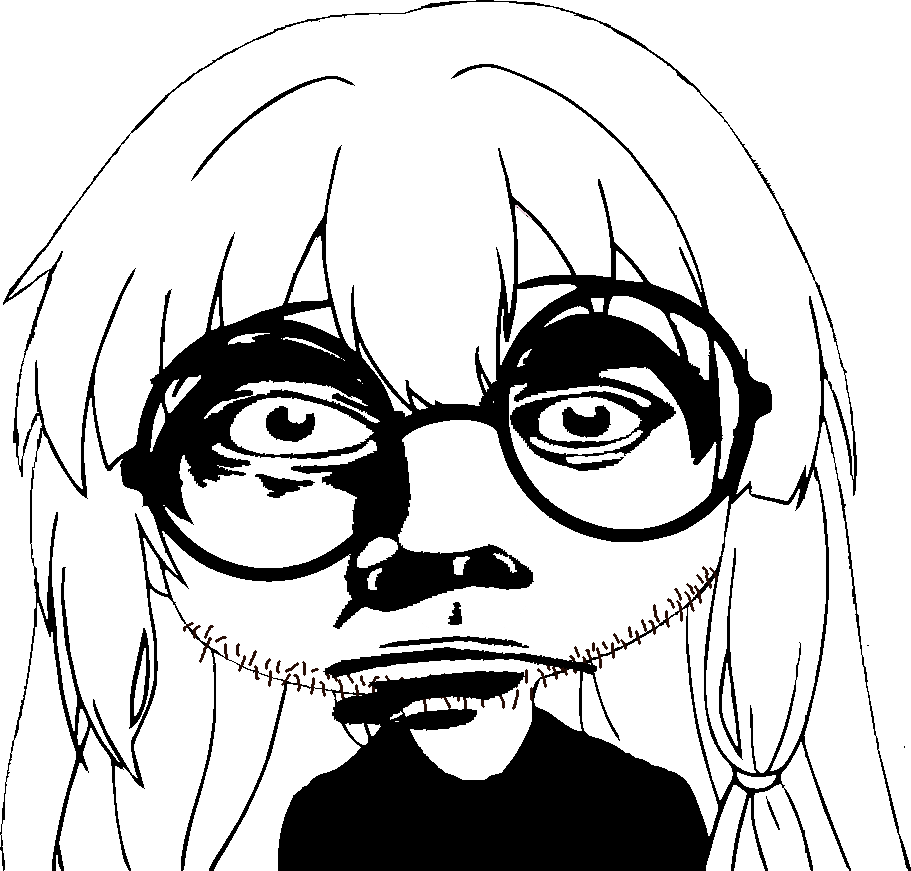 hitler, smuglet, 1soyjak, black eyes, closed mouth, clothes, front view, frown, glasses, hair