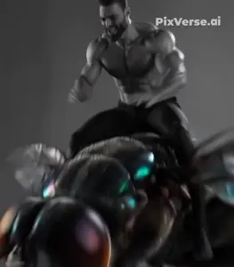 PixVerse_V6_Image_Text_540P_Make_him_stand_on_.mp4