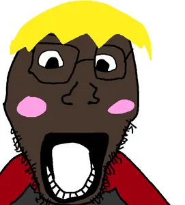 hunky, alicia, chinson, fat alicia, hunky twink sex machine, hunky twink sex machine, 1soyjak, angry, bald, black skin