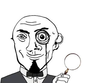 variant:danny_yn subvariant:mineral_inspecteur charcoal jacket cream suit white shirt black bowtie tie kratos goatee no mustache smiling happy neutral eyebrows eyes bald magnifying glass 9.png