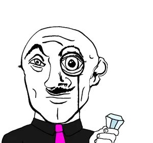 variant:danny_yn subvariant:mineral_inspecteur black shirt suit pink tie shaved cleft chin butt no beard mustache apathetic eyebrows eyes bald diamond tanzanite gem 3.png