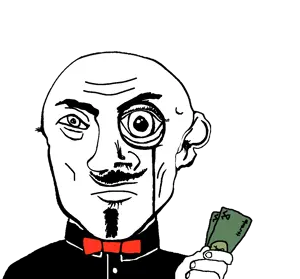 variant:danny_yn subvariant:mineral_inspecteur tie suit red bowtie goatee mustache frowning sad eyebrows neutral black eyes bald money dollar bill 10.png