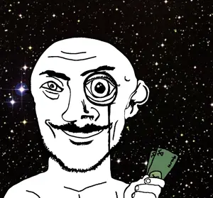 space stars uncolored_skin shirtless stubble beard hairy handlebar_mustache mustache smiling happy neutral eyebrows black_eyes bald money dollar_bill 11.png