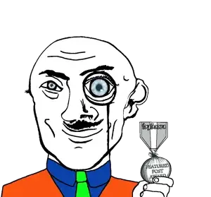 transparent_background uncolored_skin tie suit red_jacket blue_shirt blue red green green_tie no_beard shaved mustache smiling happy neutral eyebrows aryan blue_eyes a10_eyes bald featured_post_award featured award 7.png