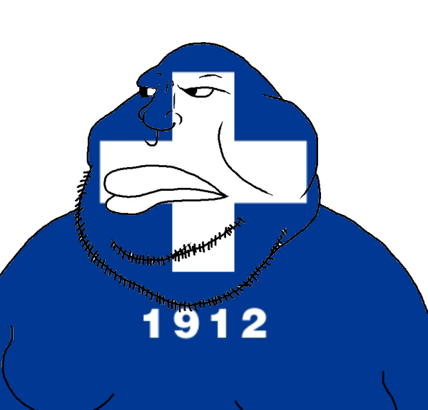 meximutt, 1912, 1soyjak, angry, bald, beard, black eyes, blue skin, closed mouth, countryball