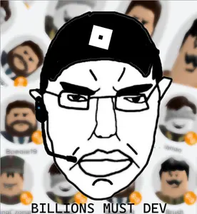 chudjak, pol face, cap, closed mouth, clothes, developer, ear, glasses, hat, headphones
