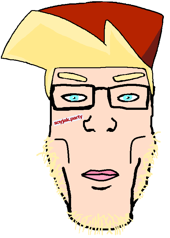 boyfriend (friday night funkin'), chudjak, markiplier soyjak, chudplier, aryan, esl pedo league, 1soyjak, a10 eyes, blonde hair, blue eyes