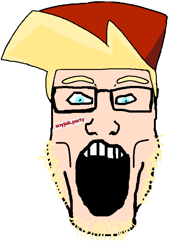 boyfriend (friday night funkin'), chudjak, markiplier soyjak, chudplier, aryan, esl pedo league, 1soyjak, a10 eyes, blonde hair, blue eyes