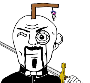 transparent_background uncolored_skin black_shirt white_bowtie bowtie suit goatee fu_manchu chinese mustache apathetic neutral black_eyes hanging tranny troon sword 12.png