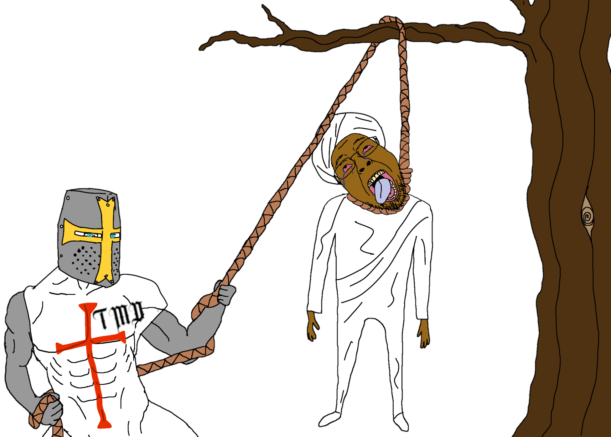 bernd, chudjak, 2soyjaks, ack, armor, armour, black eyes, black hair, blue eyes, brown skin