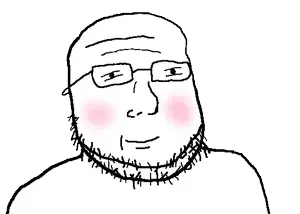 248286 - soybooru.com - bald blush closed_mouth double_chin forehead_lines glasses greentext kawaiijak looking_at_you nose smirk stubble text uncolored_skin unknown white_background.png