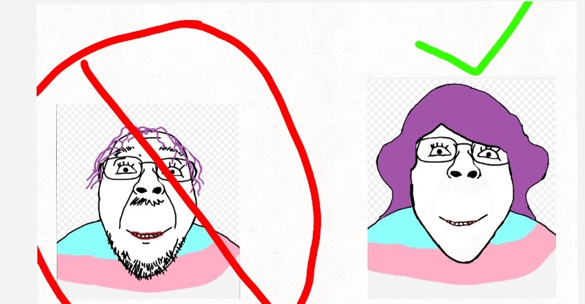 bernd, troonjak, 2soyjaks, black eyes, black glasses, hair, half body, half open mouth, long hair, looking at you