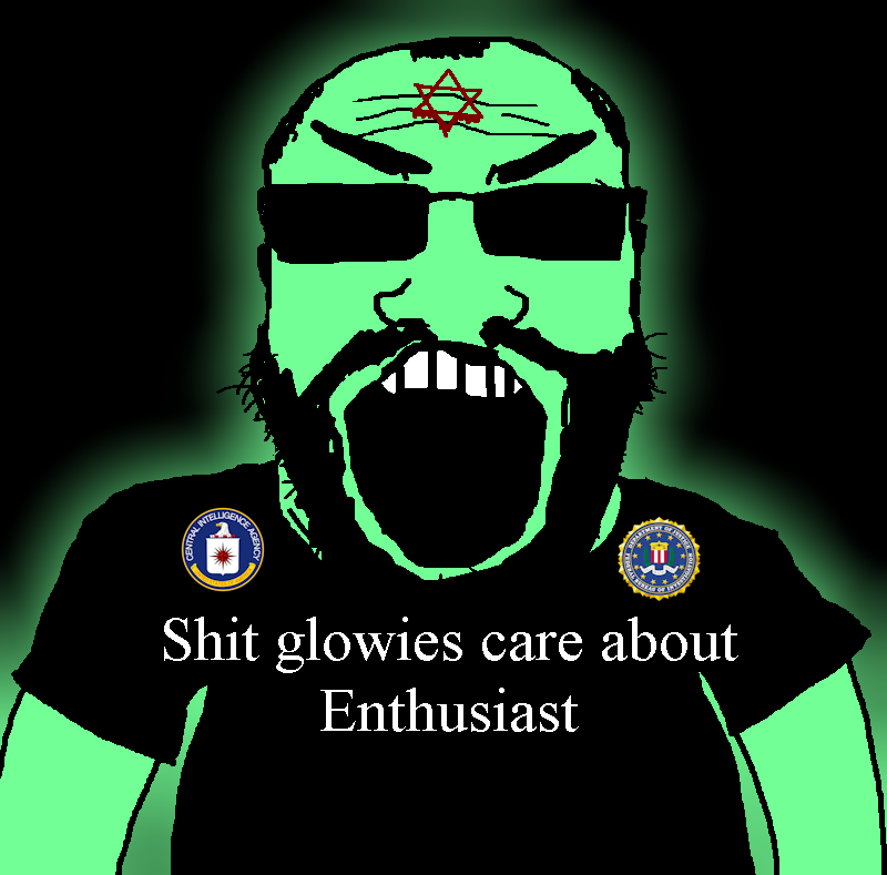 markiplier soyjak, science lover, glowie, balding, beard, black background, black shirt, blood, central intelligence agency, federal bureau of investigation
