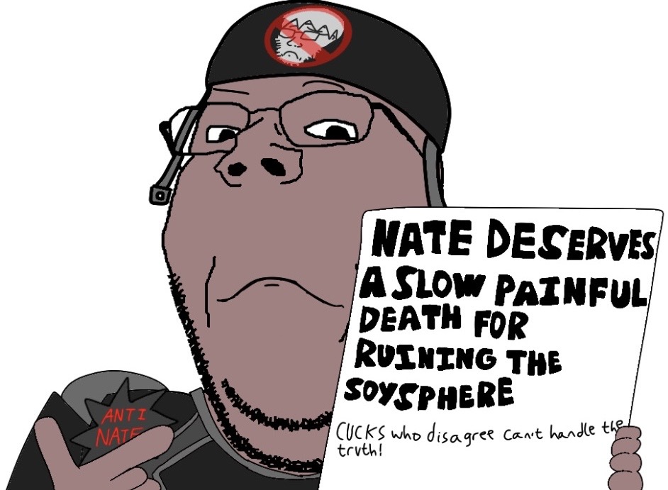 nate higgers, nate killer, gapejak, soyak, wholesome soyjak, natejak, 8 point star, anti nate, anti nate gem, anti nate propaganda