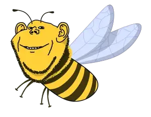 impish soyak ears, animaljaks, 1soyjak, animal, bald, balding, bee, bug, chin, double chin
