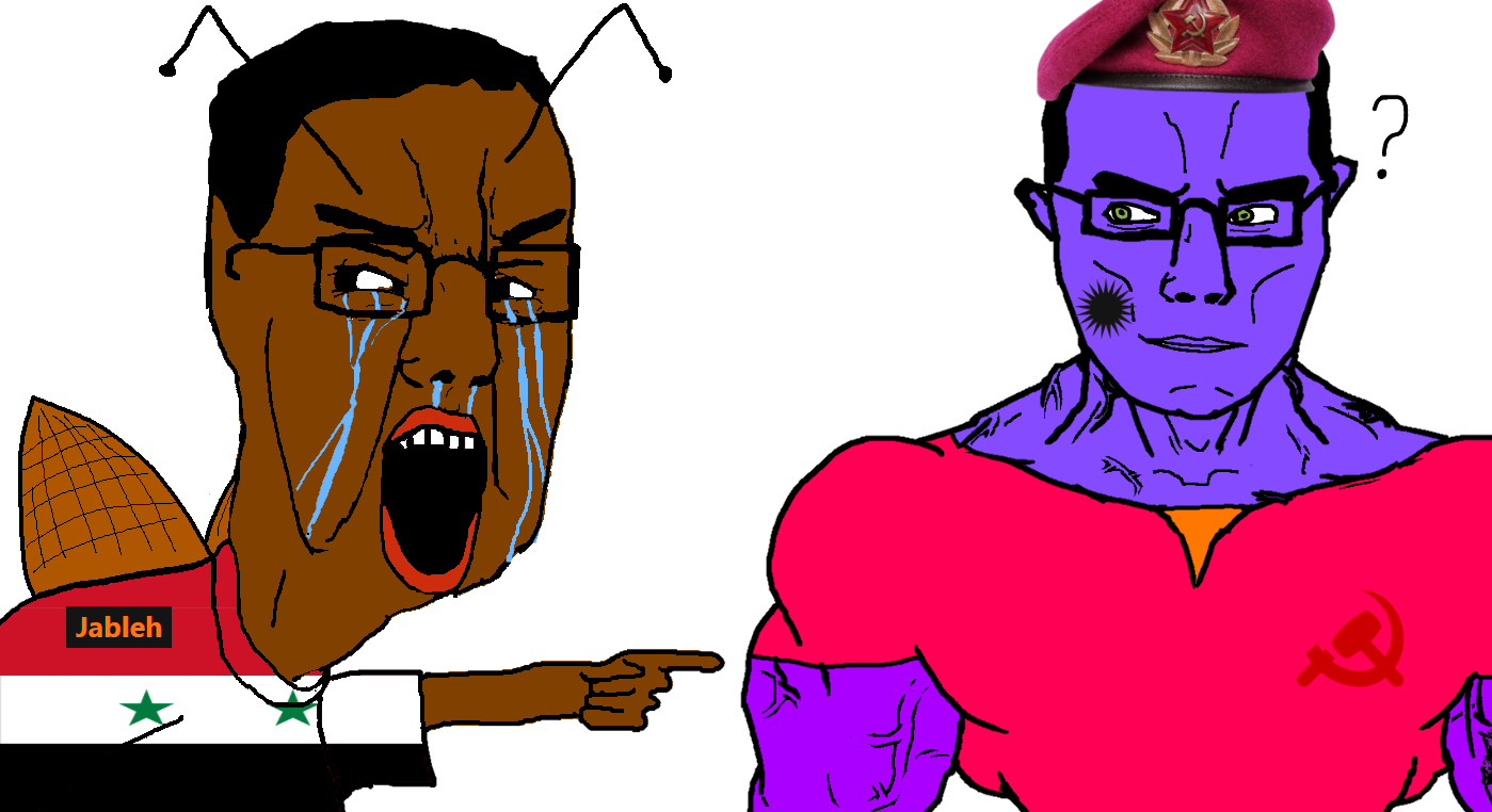 joseph stalin, chudjak, chudjak front, muscular chud, 1soyjak, animal, antenna, antennae, beret, big lips