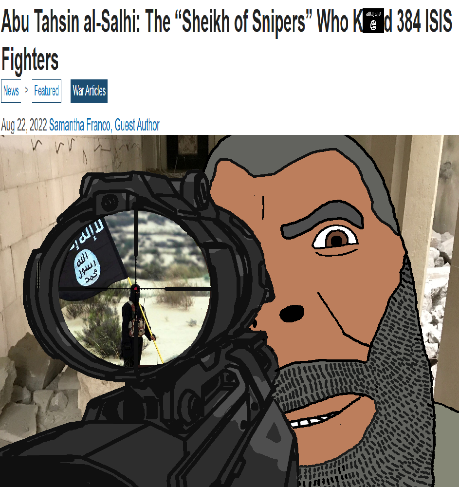 cobson, beard, brown eyes, brown skin, daeshi, front view, gray hair, hair, irl background, isis