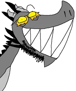 243070 - soybooru.com - 1soyjak bald crimsonvoidhydra1488 dragon dragonjak glasses half_open_mouth not_oc open_eyes reptile side_view smile stubble transparent_background uncolored_skin white_eyes.png