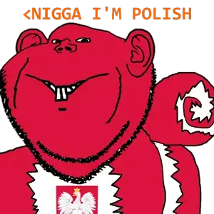 impish soyak ears, impish squirrel, squirreljak, animal, buck teeth, country, ear, flag, orangetext, poland