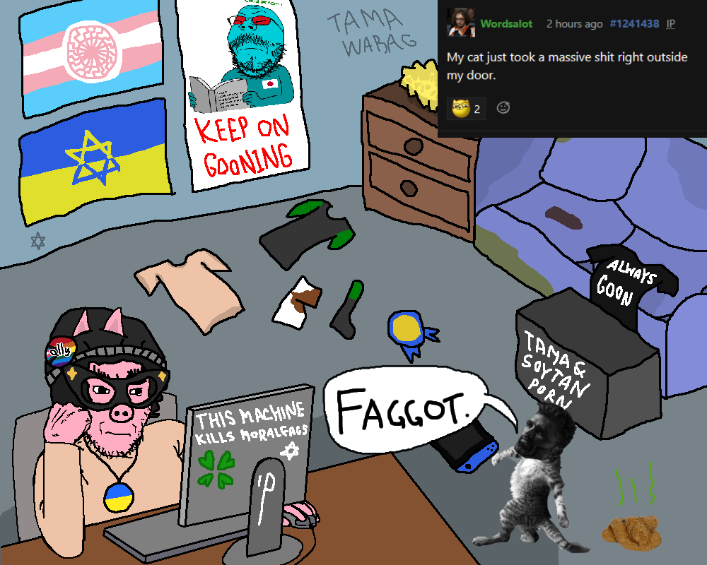 gigachad, gapejak, soyak, mustached gapejak, soyak (irritated), 2soyjaks, animal, award, bedroom, black eyes