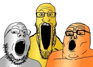 239781 - soybooru.com - 3soyjaks asset bald body excited forehead_lines gapejak glasses longplier markiplier_soyjak open_mouth soyjak soyjak_trio stretched_mouth stubble teeth template tony_soprano_soyjak transparent_background trio uncolored_ski.png