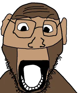 229341 - soybooru.com - 1soyjak angry bald facial_hair forehead_lines front_view mad nose portrait stubble teeth_showing tongue uncolored_skin unknown.png
