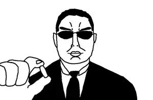 chudjak, agent, aliased, black hair, clothes, ear, eyebrows, finger, fingernail, glasses