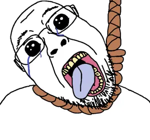 bernd, hanging troonjak, troonjak, oh my god she is so attractive, hanging soyjaks, 1soyjak, ack, bald, coal, eyebrows