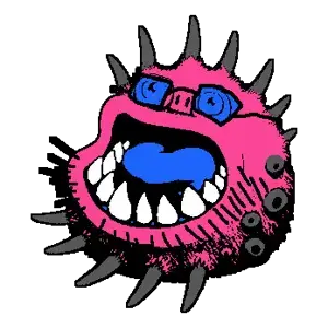 epic maw soyjak number ii, 1soyjak, admin, bald, blue glasses, blue tongue, cobson killer, gape, glasses, horns
