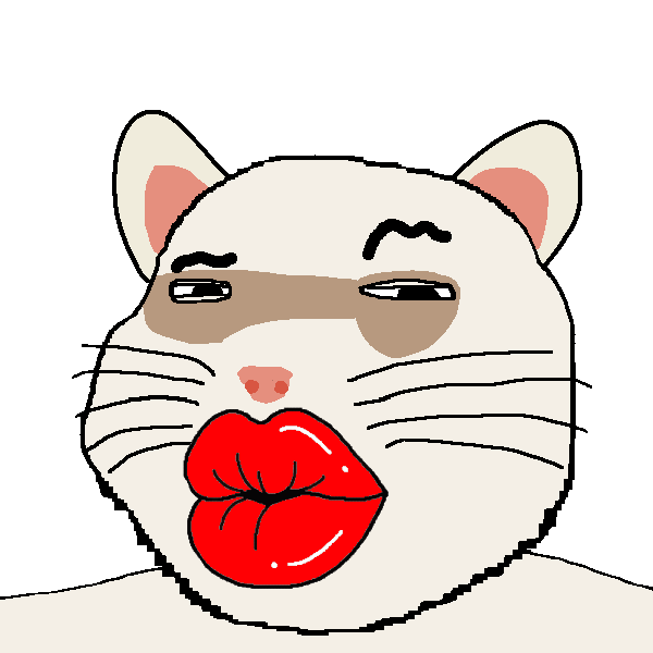 gapejak, impish soyak ears, impish meowjak, massjak, massmeowjak, wholesome soyjak, animal ears, big lips, big red lips, black eyes