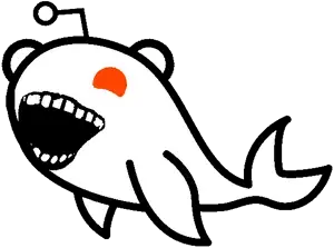 snoojak, aliased, animal, antenna, ear, no beard, no nose, open mouth, orange eyes, reddit