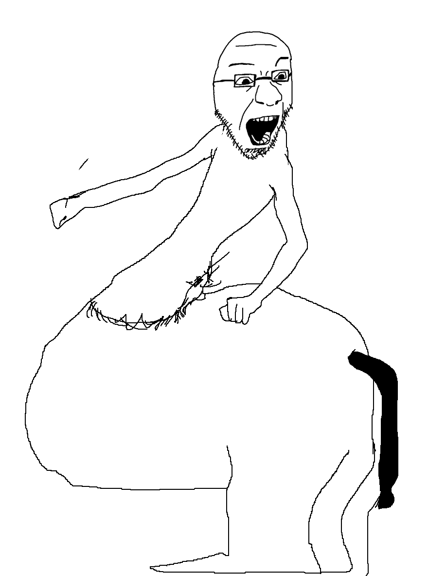 unknown, angry, animal, black eyes, centaur, full body, glasses, hair, horse, long hair