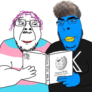troonjak and xitter immigrant reading soyjak wiki.png