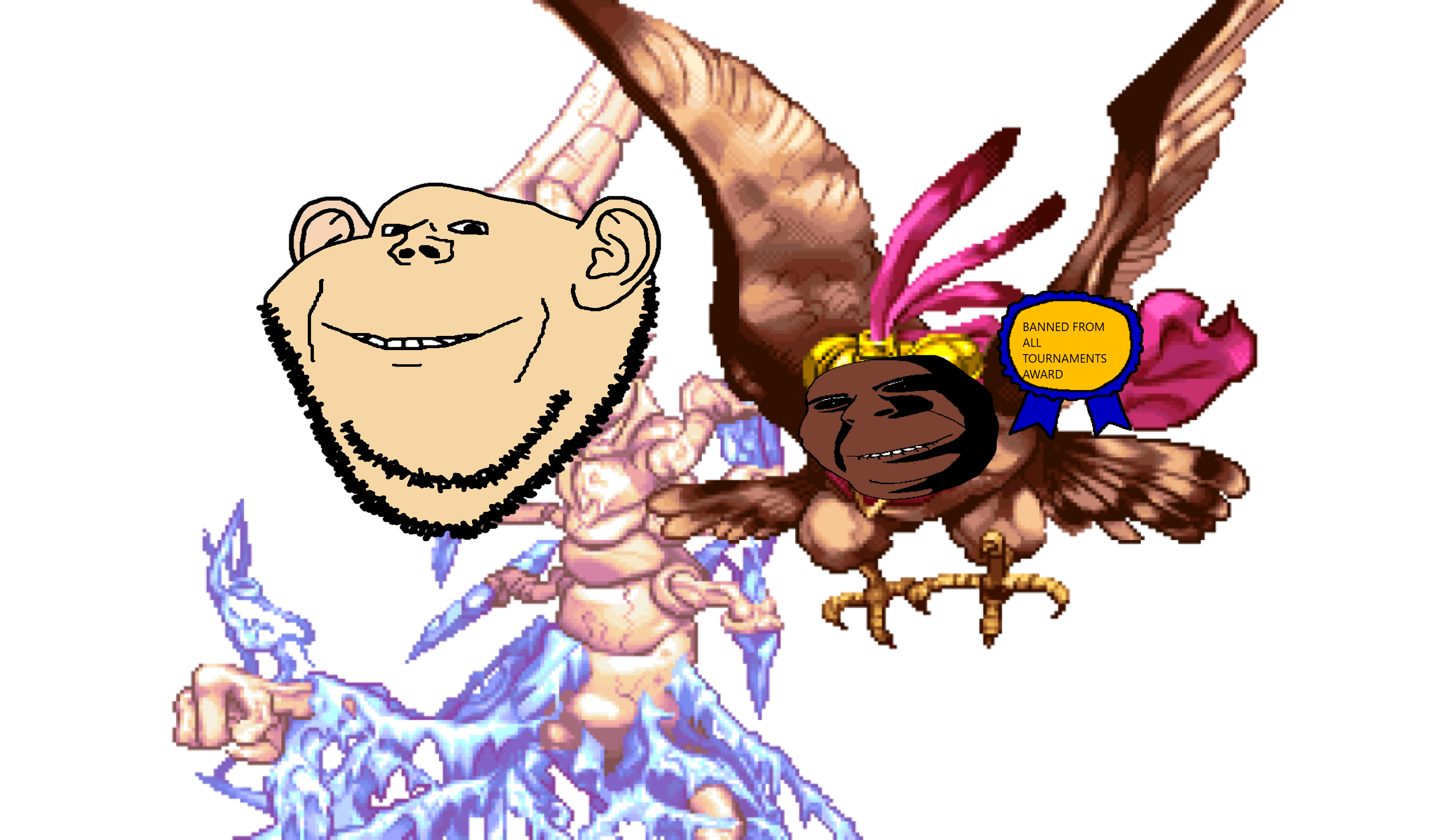 cobson, impish soyak ears, hornyson, 2soyjaks, animal, anime, arcade fc2, arcade game, award, bald