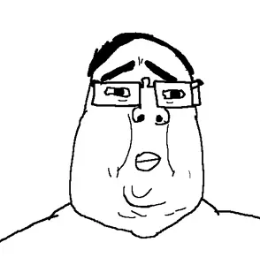250168 - soybooru.com - 1soyjak balding big_cheeks black_hair fat fatass glasses hair looking_to_the_right monochrome no_beard no_teeth nose open_mouth portrait soyjak uncolored_skin unkempt_hair u.png